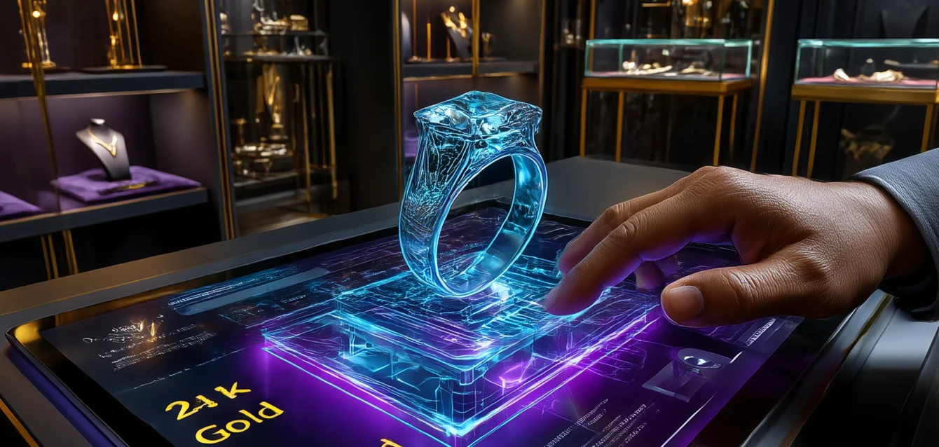 Luxury_jewelry_store_with_Holo_3D_Catalogue_a_customer__0f4ab2ed-ddab-4fdf-84ba-cf63f4623d61